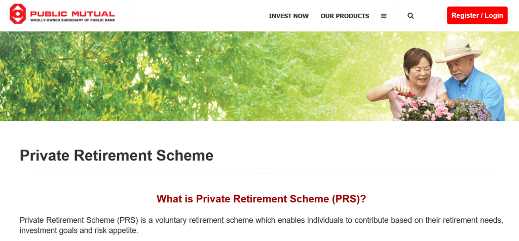 private retirement scheme